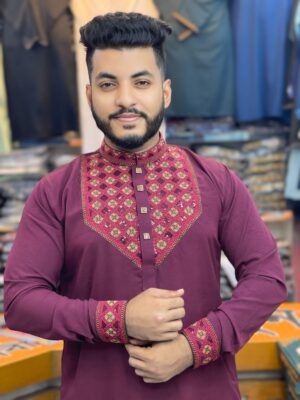 প্রিমিয়াম লাক্সারি পাঞ্জাবি কোডঃ H358