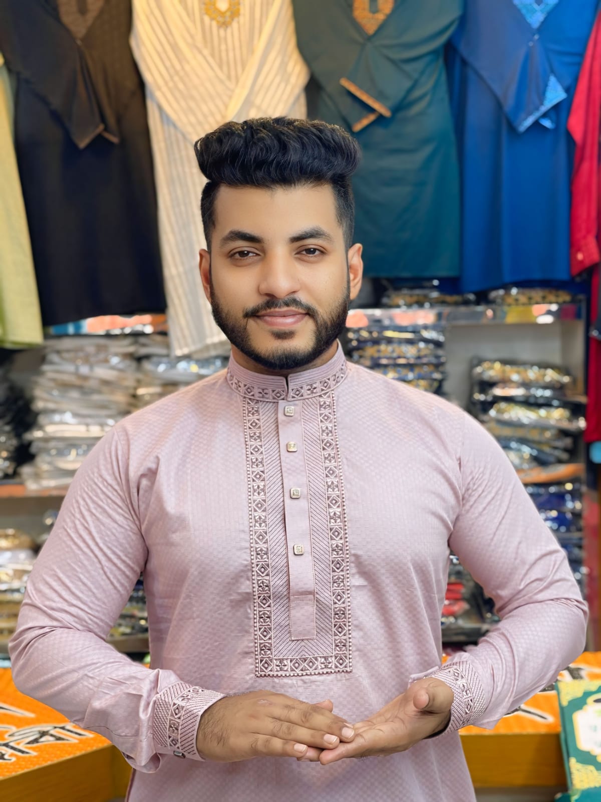 Luxury Panjabi Code:- H410