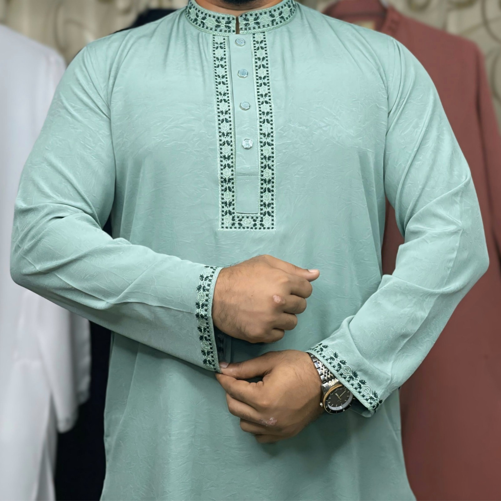 Luxury Panjabi Code:- M427 - Image 2